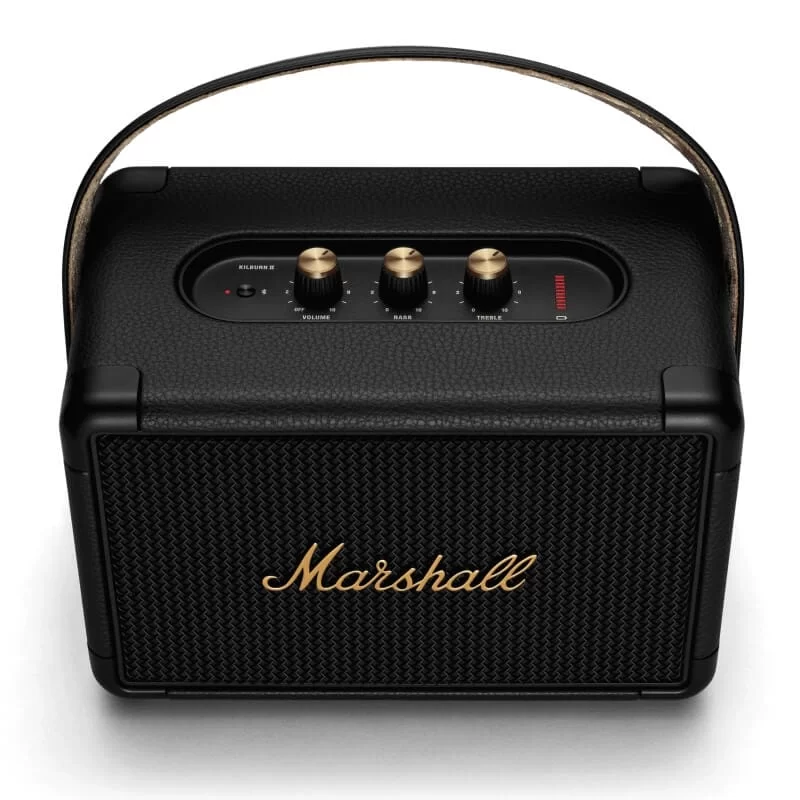 Marshall Kilburn II Portable Speakers - Black and Brass, Pin 20H, 36W, Bluetooth, AUX 4 Marshall Kilburn II Portable Speakers - Black and Brass, Pin 20H, 36W, Bluetooth, AUX - Ảnh 4