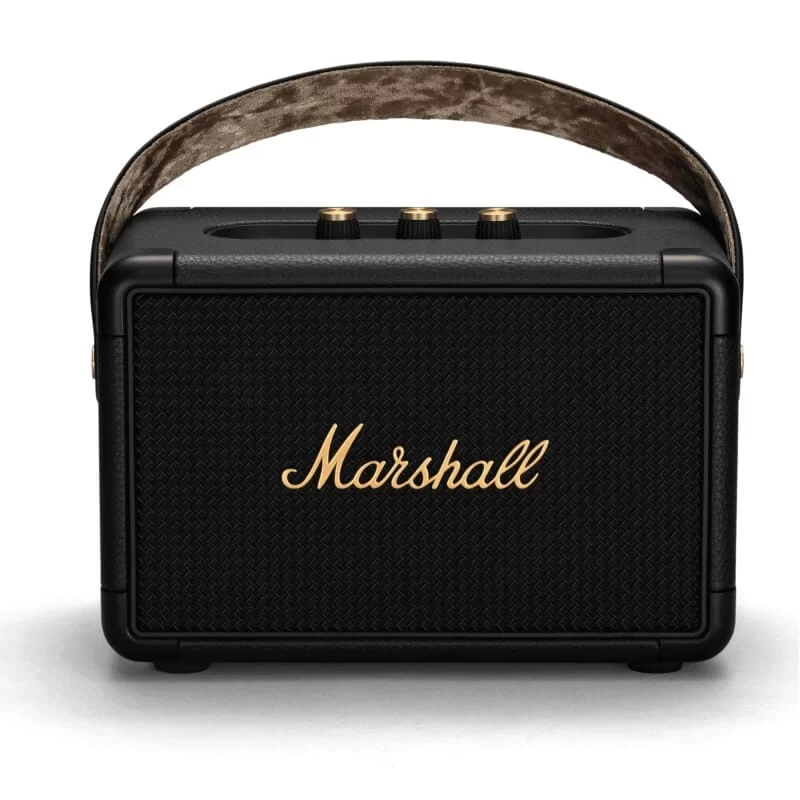Marshall Kilburn II Portable Speakers - Black and Brass, Pin 20H, 36W, Bluetooth, AUX 2 Marshall Kilburn II Portable Speakers - Black and Brass, Pin 20H, 36W, Bluetooth, AUX - Ảnh 2