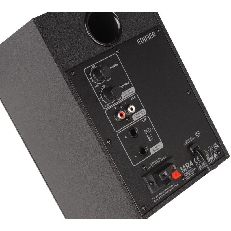 Edifier MR4 Black Powered Studio LCD Speakers - 2.0 Speaker 2 Edifier MR4 Black Powered Studio LCD Speakers - 2.0 Speaker - Ảnh 2