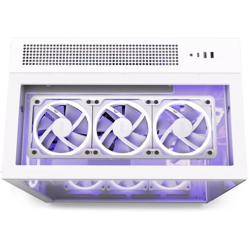 NZXT H9 Elite All White Case - Matte White 10 NZXT H9 Elite All White Case - Matte White - Ảnh 10