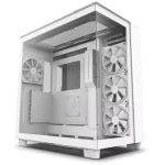 NZXT H9 Elite All White Case - Matte White