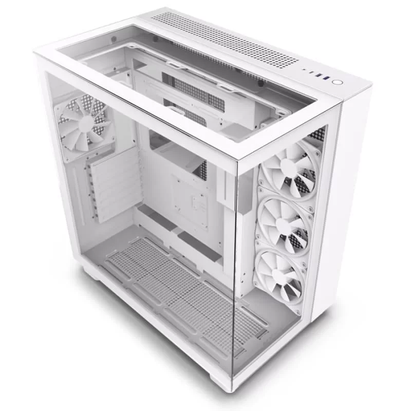 NZXT H9 Elite All White Case - Matte White 7 NZXT H9 Elite All White Case - Matte White - Ảnh 7