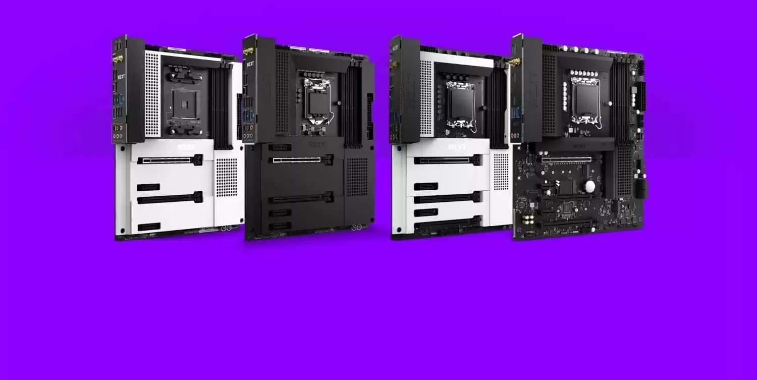 NZXT Mainboard page