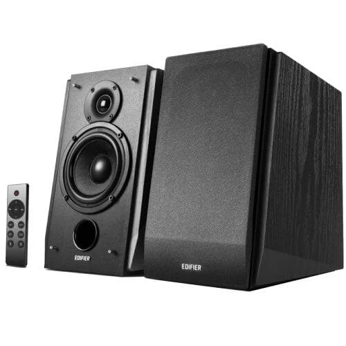 Edifier R1855DB Bookshelf Speaker - Black, Bluetooth v5.1 Subwoofer Output 1 Edifier R1855DB Bookshelf Speaker - Black, Bluetooth v5.1 Subwoofer Output