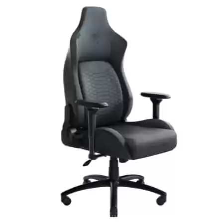 Razer Iskur - Dark Gray Fabric with Built In Lumbar Support - NASA + AP Packaging Gaming Chair