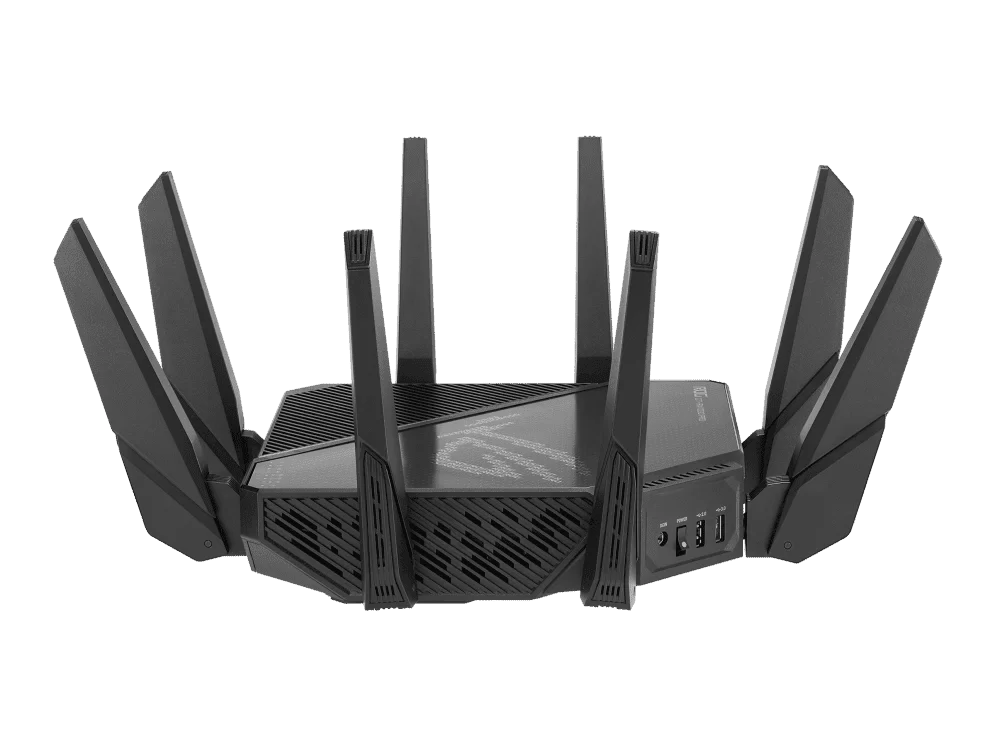 ASUS ROG Rapture GT-AX11000 Pro Tri-Band WiFi 6 10G Port Gaming Router - 1148+4804+480 6 ASUS ROG Rapture GT-AX11000 Pro Tri-Band WiFi 6 10G Port Gaming Router - 1148+4804+480 - Ảnh 6