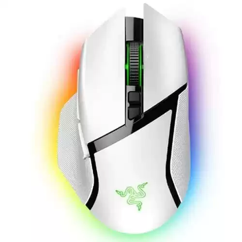 Razer Basilisk V3 Pro Wireless Gaming Mouse - White, 30.000 DPI, Chroma RGB, 11 Programmable Buttons 1 Razer Basilisk V3 Pro Wireless Gaming Mouse - White, 30.000 DPI, Chroma RGB, 11 Programmable Buttons
