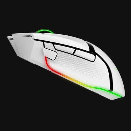 Razer Basilisk V3 Pro Wireless Gaming Mouse - White, 30.000 DPI, Chroma RGB, 11 Programmable Buttons 5 Razer Basilisk V3 Pro Wireless Gaming Mouse - White, 30.000 DPI, Chroma RGB, 11 Programmable Buttons - Ảnh 5