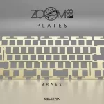 Meletrix Zoom65 EE V2 - Add ons 21 Brass Plate