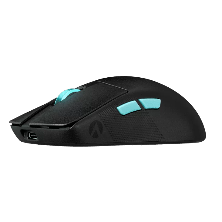 ASUS ROG Harpe Ace Aim Lab Edition Gaming Mouse - 54g Ultra-Lightweight, Connectivity (2.4GHz RF, Bluetooth, Wired), 36K DPI Sensor, 5 Programmable Buttons, ROG SpeedNova, Esports & FPS Gaming, Black 5 ASUS ROG Harpe Ace Aim Lab Edition Gaming Mouse - 54g Ultra-Lightweight, Connectivity (2.4GHz RF, Bluetooth, Wired), 36K DPI Sensor, 5 Programmable Buttons, ROG SpeedNova, Esports & FPS Gaming, Black - Ảnh 5