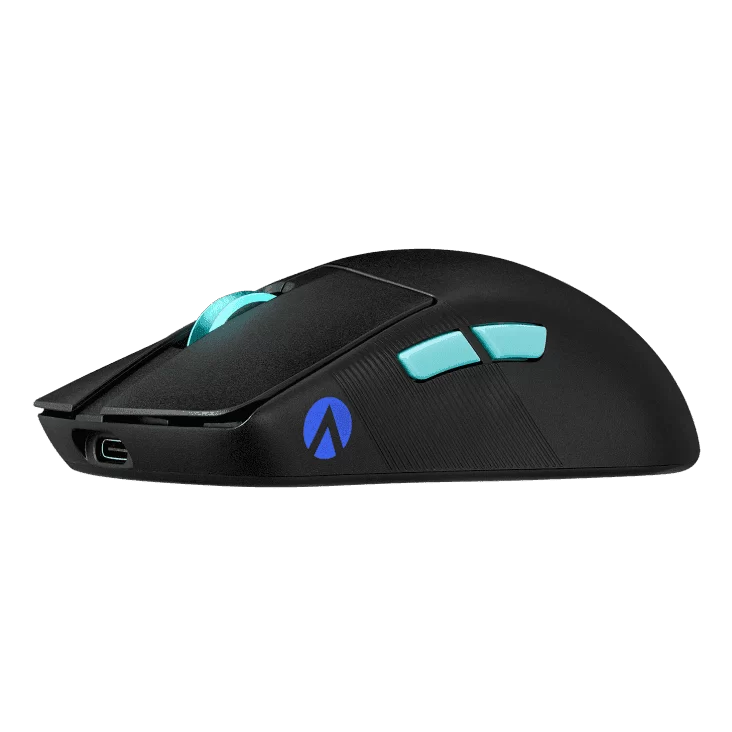 ASUS ROG Harpe Ace Aim Lab Edition Gaming Mouse - 54g Ultra-Lightweight, Connectivity (2.4GHz RF, Bluetooth, Wired), 36K DPI Sensor, 5 Programmable Buttons, ROG SpeedNova, Esports & FPS Gaming, Black 6 ASUS ROG Harpe Ace Aim Lab Edition Gaming Mouse - 54g Ultra-Lightweight, Connectivity (2.4GHz RF, Bluetooth, Wired), 36K DPI Sensor, 5 Programmable Buttons, ROG SpeedNova, Esports & FPS Gaming, Black - Ảnh 6
