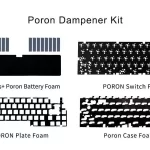 Meletrix Zoom65 EE V2 - Add ons 15 Poron Dampener Kit