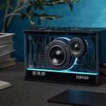 Edifier QD35 BLACK Tabletop Bluetooth Speakers - RMS 40W, Bluetooth 5.3, USB-C, USB-A, AUX, EQs, RGB, GaN charger 35W 7 QD35 BK TTD 2