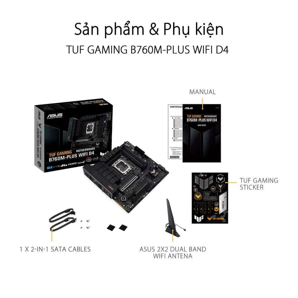 TUF GAMING B760M PLUS WIFI D4.PT05