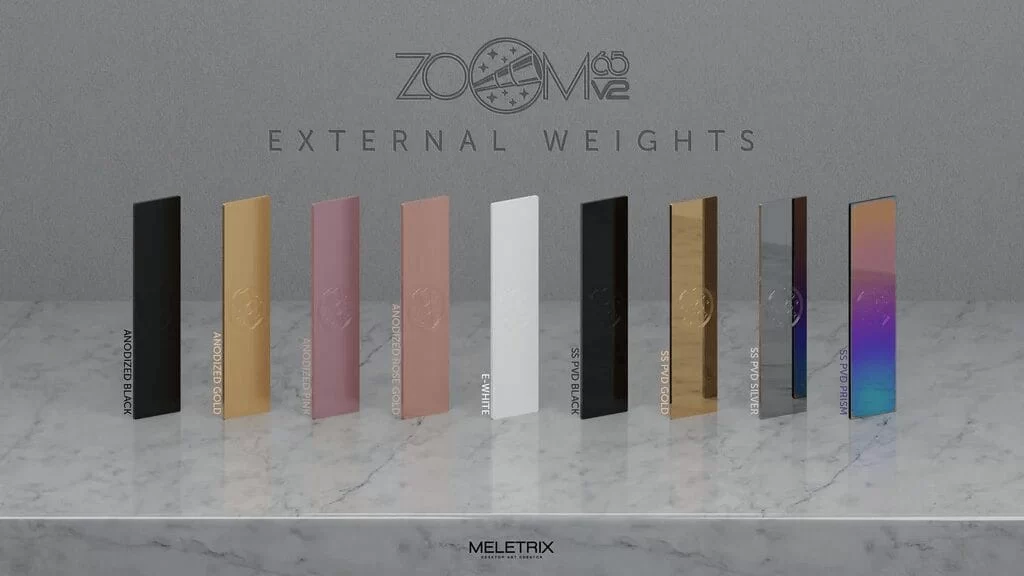 Meletrix Zoom65 EE V2 - Extra Weights 1 Meletrix Zoom65 EE V2 - Extra Weights
