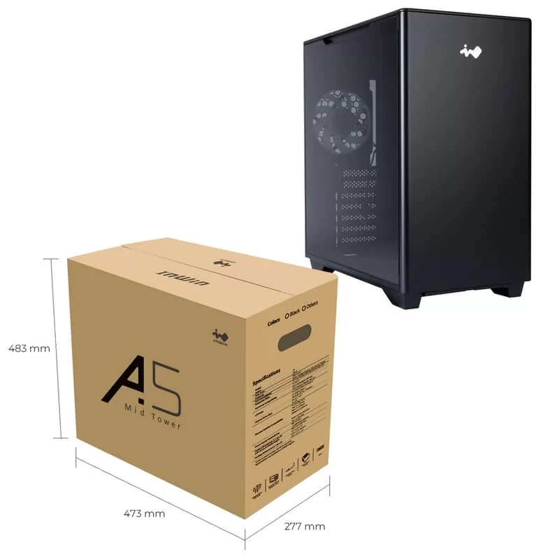 InWin A5 Case - Black, eATX support 13 InWin A5 Case - Black, eATX support - Ảnh 13
