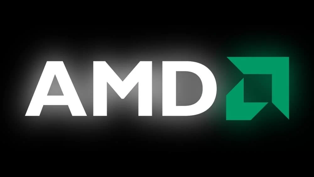 logo amd black