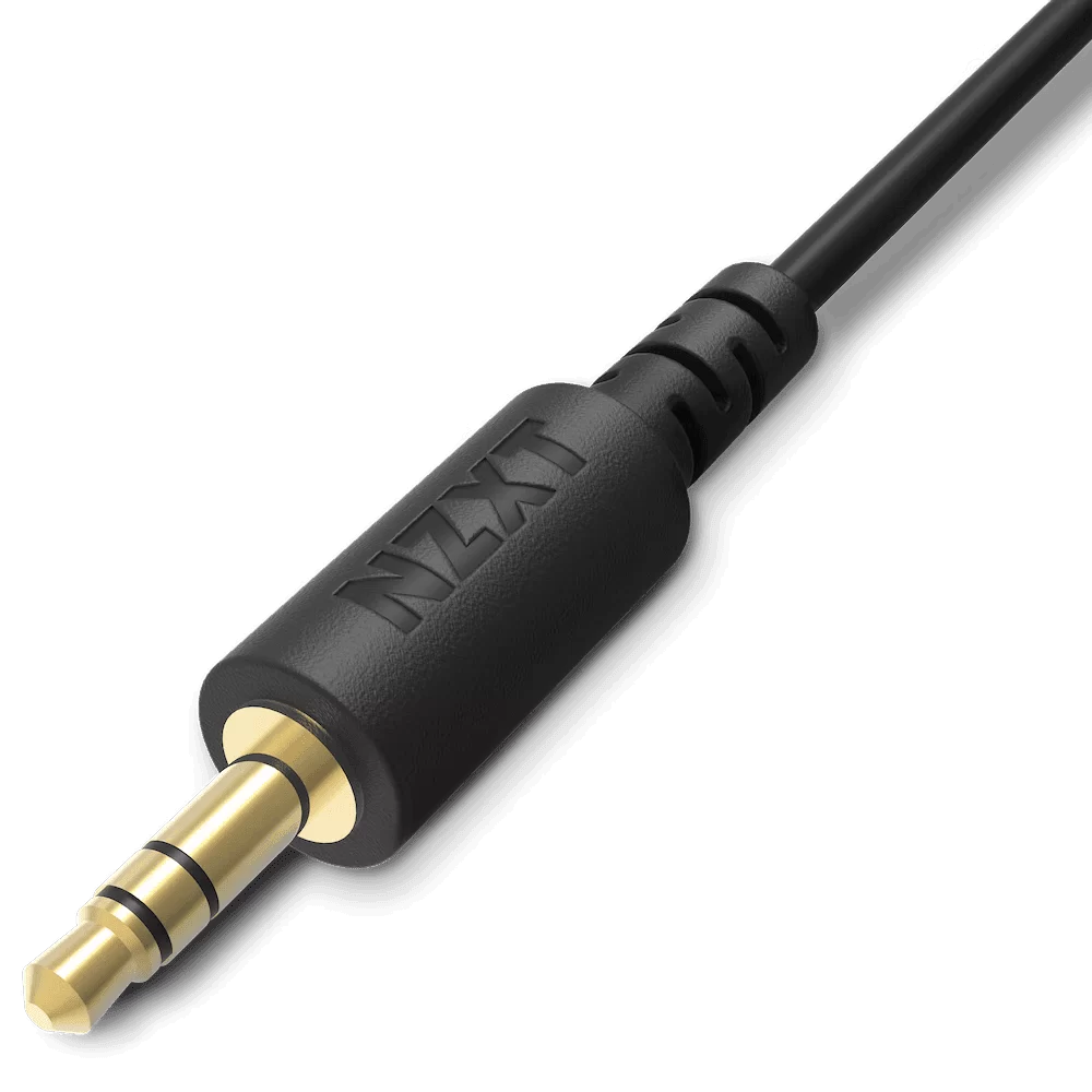 NZXT Chat Cable - Console Audio Adapter, Black, 2m, male to male/female (ST-ACCC1-WW) 2 NZXT Chat Cable - Console Audio Adapter, Black, 2m, male to male/female (ST-ACCC1-WW) - Ảnh 2