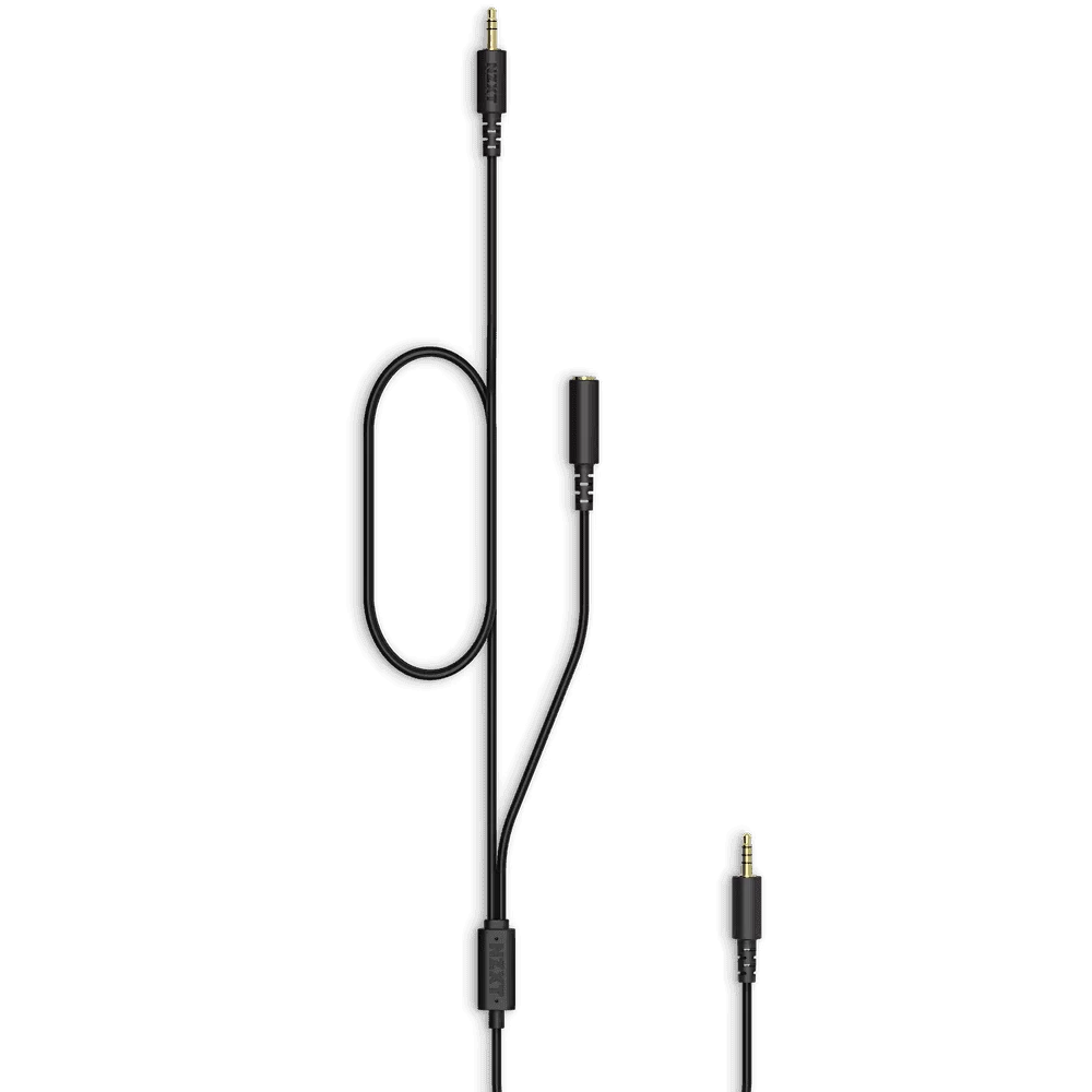 NZXT Chat Cable - Console Audio Adapter, Black, 2m, male to male/female (ST-ACCC1-WW) 4 NZXT Chat Cable - Console Audio Adapter, Black, 2m, male to male/female (ST-ACCC1-WW) - Ảnh 4