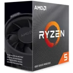 AMD Ryzen 5 4500 Processor - 6C12T, 3.6GHz Up to 4.1GHz, Discrete Graphics Card Required, AM4 Renoir Zen 2, Wraith Stealth
