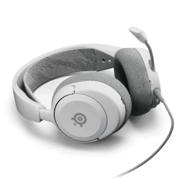 SteelSeries Arctis Nova 1 White Multi-System Gaming Headset - Wired, Ultra Lightweight, Hi-Fi Drivers, 360° Spatial Audio, Comfort Design, Durable, Noise-Cancelling Mic 3 SteelSeries Arctis Nova 1 White Multi-System Gaming Headset - Wired, Ultra Lightweight, Hi-Fi Drivers, 360° Spatial Audio, Comfort Design, Durable, Noise-Cancelling Mic - Ảnh 3