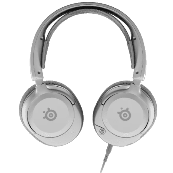 SteelSeries Arctis Nova 1 White Multi-System Gaming Headset - Wired, Ultra Lightweight, Hi-Fi Drivers, 360° Spatial Audio, Comfort Design, Durable, Noise-Cancelling Mic 2 SteelSeries Arctis Nova 1 White Multi-System Gaming Headset - Wired, Ultra Lightweight, Hi-Fi Drivers, 360° Spatial Audio, Comfort Design, Durable, Noise-Cancelling Mic - Ảnh 2