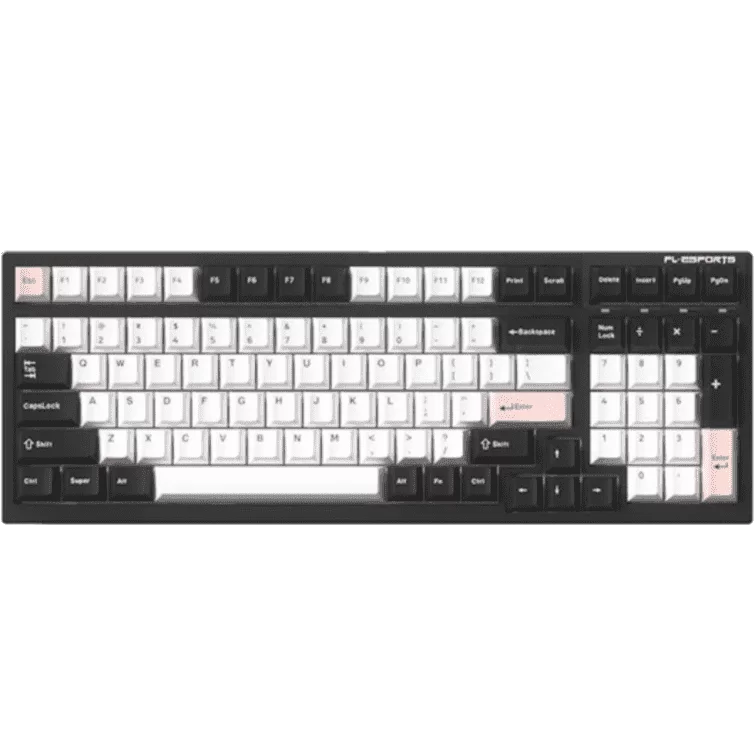 FL-Esport FL100 CPM White Olivia Gaming Keyboard - Wireless 3 mode (cable, 2.4GHz, Bluetooth) 1 FL-Esport FL100 CPM White Olivia Gaming Keyboard - Wireless 3 mode (cable, 2.4GHz, Bluetooth)