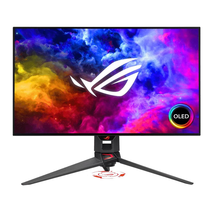 ASUS ROG Swift OLED PG27AQDM Gaming Monitor - 27 inch, QHD (2560 x 1440), 240Hz, G-SYNC Compatible