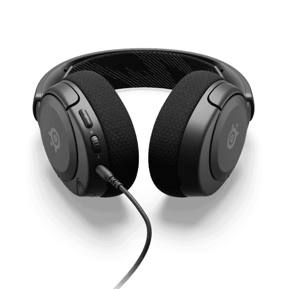 SteelSeries Arctis Nova 1 Black Multi-System Gaming Headset - Wired, Ultra Lightweight, Hi-Fi Drivers, 360° Spatial Audio, Comfort Design, Durable, Noise-Cancelling Mic 3 SteelSeries Arctis Nova 1 Black Multi-System Gaming Headset - Wired, Ultra Lightweight, Hi-Fi Drivers, 360° Spatial Audio, Comfort Design, Durable, Noise-Cancelling Mic - Ảnh 3