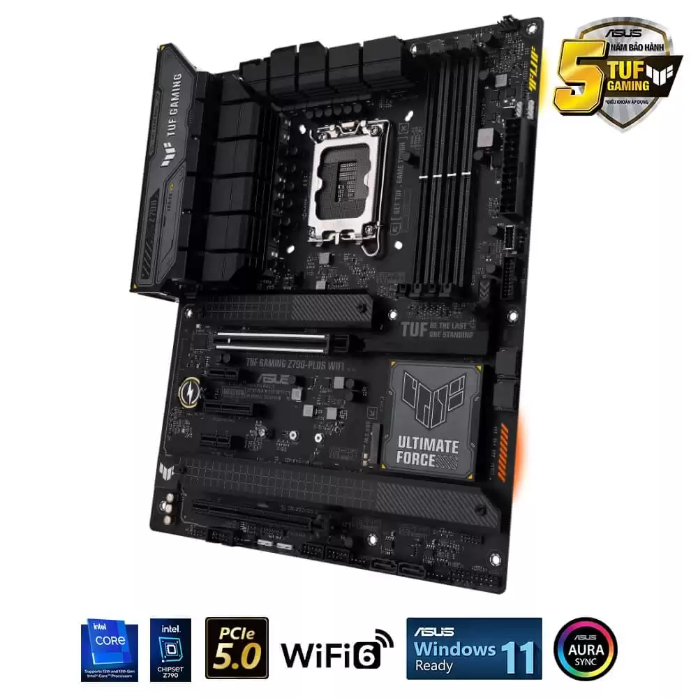 ASUS TUF GAMING Z790-PLUS WIFI D5 Mainboard 2 ASUS TUF GAMING Z790-PLUS WIFI D5 Mainboard - Ảnh 2