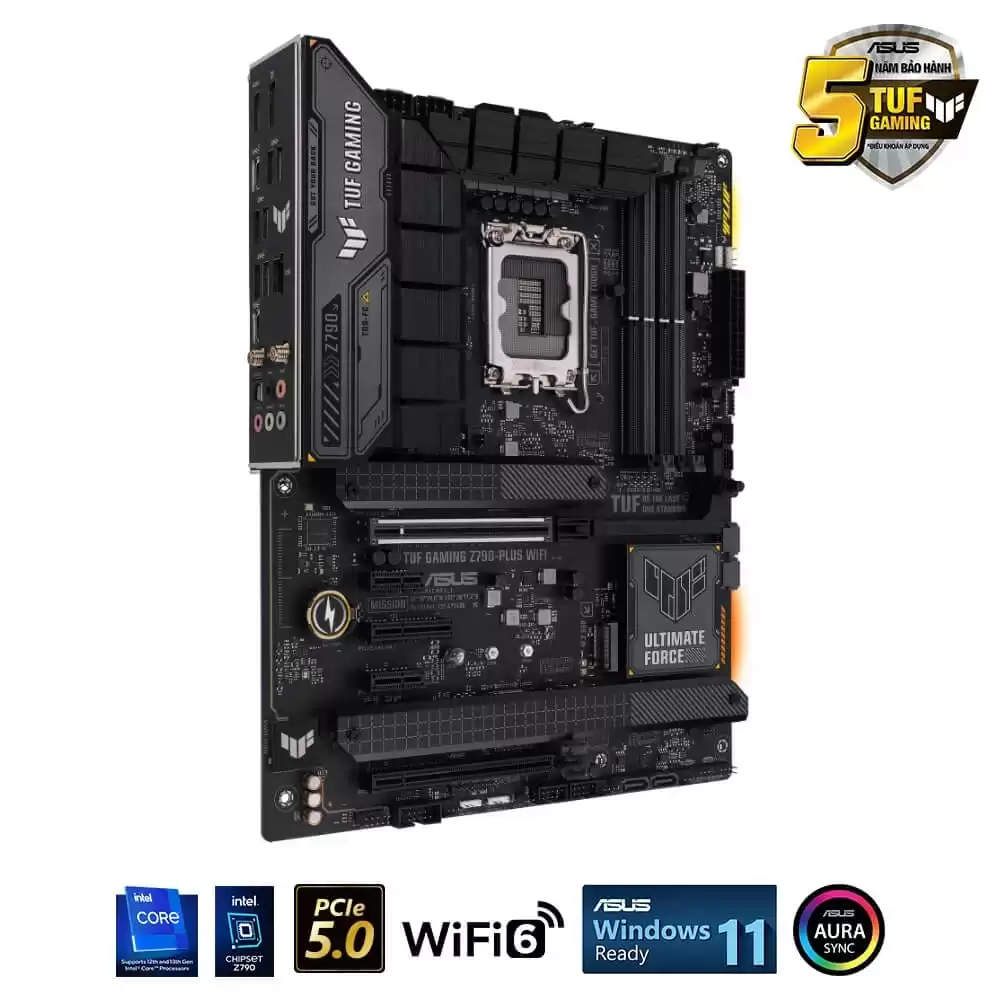 ASUS TUF GAMING Z790-PLUS WIFI D5 Mainboard 4 ASUS TUF GAMING Z790-PLUS WIFI D5 Mainboard - Ảnh 4