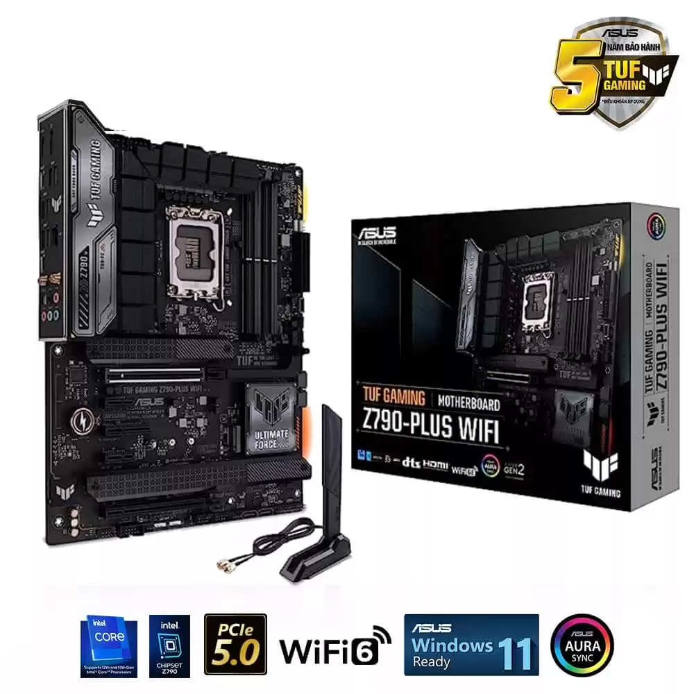 ASUS TUF GAMING Z790-PLUS WIFI D5 Mainboard 1 ASUS TUF GAMING Z790-PLUS WIFI D5 Mainboard