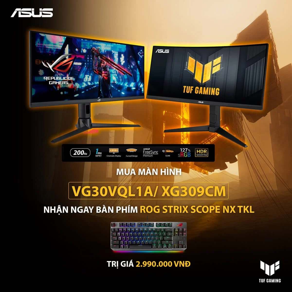 TUF VG30VQL1A march 2023