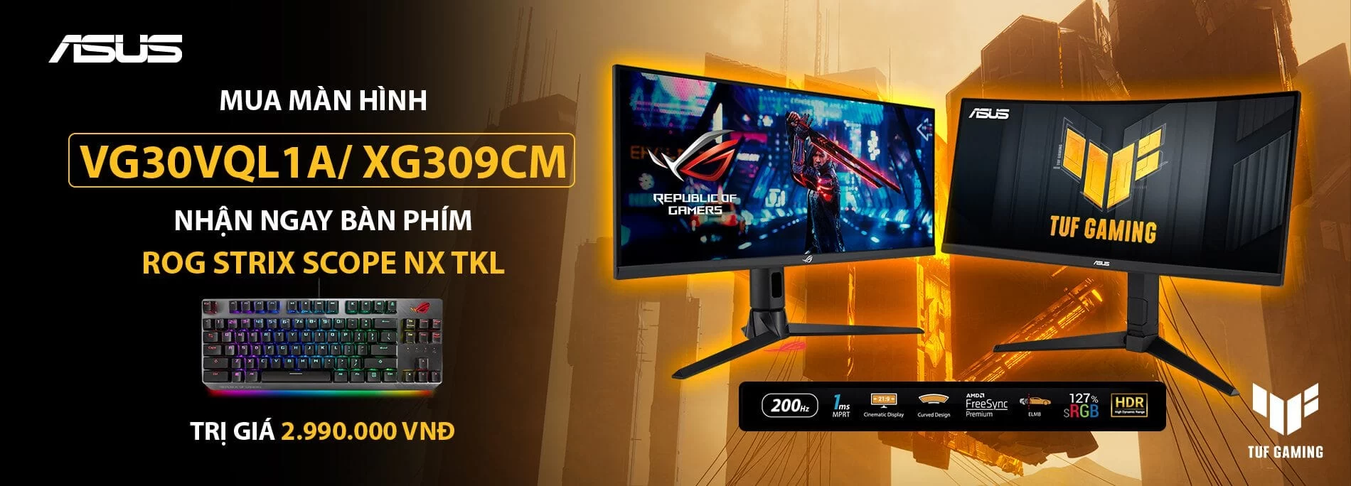 TUF VG30VQL1A march 2023