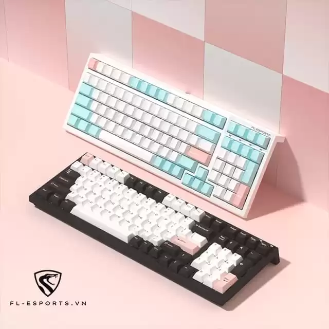 ban phim fl esports f100 2