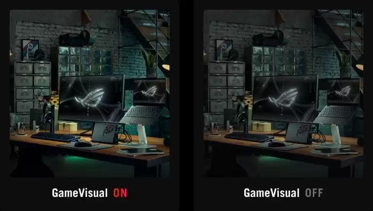 game visual srgb