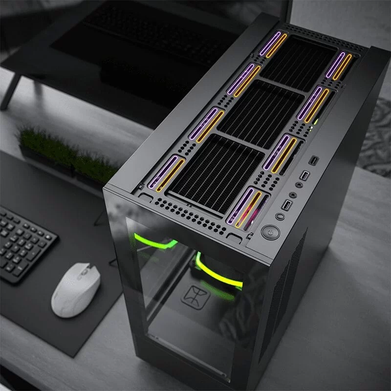Montech SKY TWO Black Gaming Case 12 Montech SKY TWO Black Gaming Case - Ảnh 12