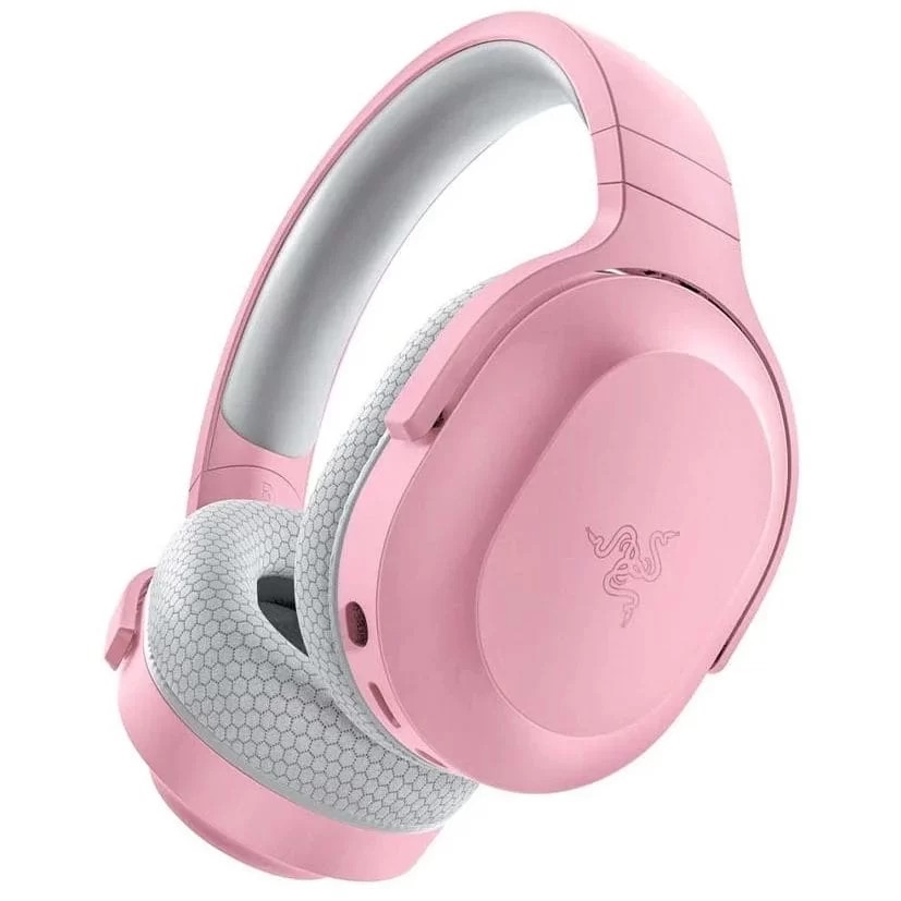 Razer Barracuda X Wireless Gaming & Mobile Headset 2022 Model - Quartz Pink, 2.4GHz Wireless + Bluetooth, Lightweight 250g, 40mm Drivers, 50 Hour Battery 4 Razer Barracuda X Wireless Gaming & Mobile Headset 2022 Model - Quartz Pink, 2.4GHz Wireless + Bluetooth, Lightweight 250g, 40mm Drivers, 50 Hour Battery - Ảnh 4