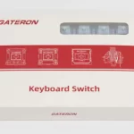 Gateron X Swagkey Switch Pure Sky Switch - Linear, 57g (Bottom Out), POM linear Long stem, 5-pin PCB mount, Factory lubed 11 35 800x