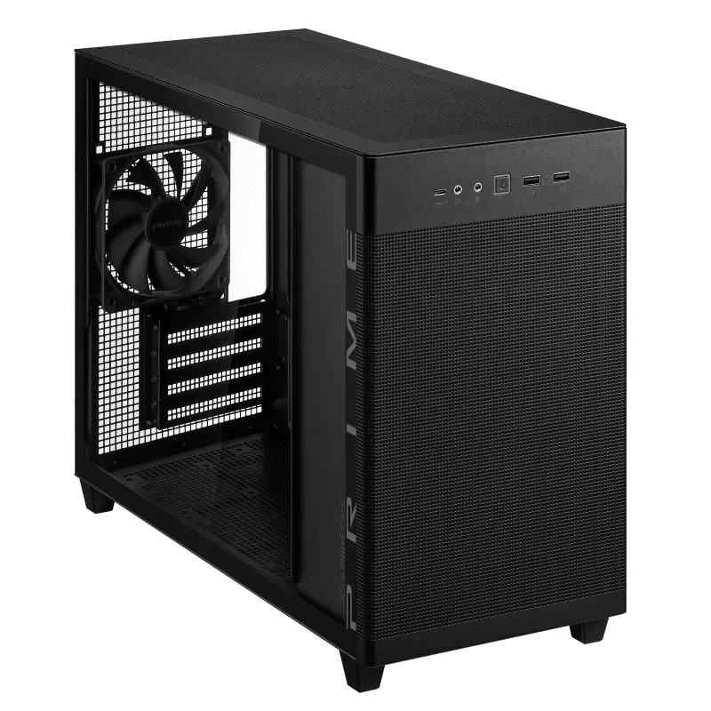 ASUS Prime AP201TG M-ATX Tempered Glass - Black Case 10 ASUS Prime AP201TG M-ATX Tempered Glass - Black Case - Ảnh 10