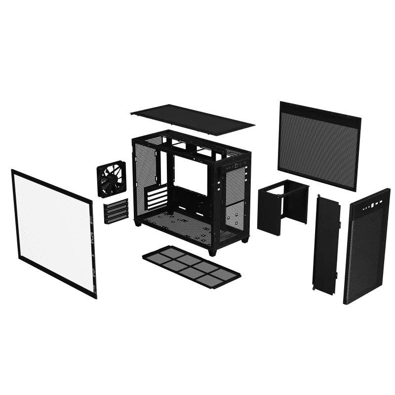 ASUS Prime AP201TG M-ATX Tempered Glass - Black Case 11 ASUS Prime AP201TG M-ATX Tempered Glass - Black Case - Ảnh 11