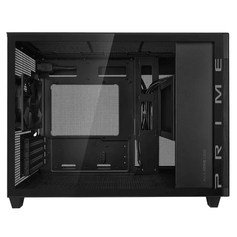 ASUS Prime AP201TG M-ATX Tempered Glass - Black Case 4 ASUS Prime AP201TG M-ATX Tempered Glass - Black Case - Ảnh 4