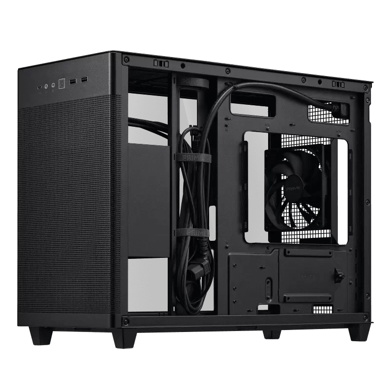 ASUS Prime AP201TG M-ATX Tempered Glass - Black Case 9 ASUS Prime AP201TG M-ATX Tempered Glass - Black Case - Ảnh 9