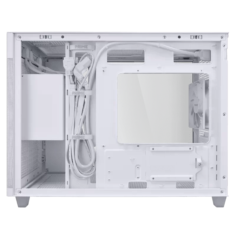 ASUS Prime AP201TG M-ATX Tempered Glass - White Case 3 ASUS Prime AP201TG M-ATX Tempered Glass - White Case - Ảnh 3