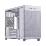 ASUS Prime AP201TG M-ATX Tempered Glass - White Case