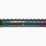 K70 PRO MINI WIRELESS 60 Mechanical CHERRY MX Red Switch Keyboard with RGB Backlighting Black TTD 10