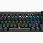 CORSAIR K70 Pro Mini Wireless Gaming Keyboard - Black - Hot Swappable, RGB, 60% layout