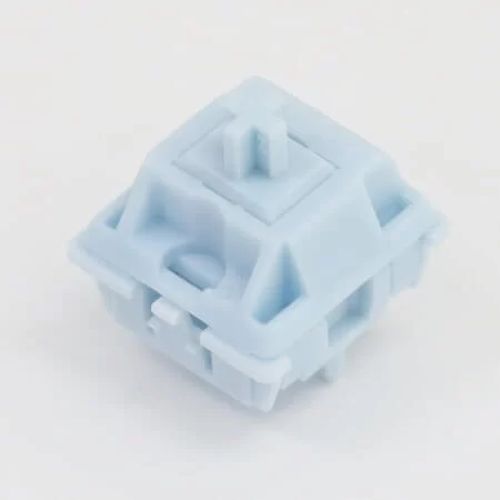 Gateron X Swagkey Switch Pure Sky Switch - Linear, 57g (Bottom Out), POM linear Long stem, 5-pin PCB mount, Factory lubed 2 Gateron X Swagkey Switch Pure Sky Switch - Linear, 57g (Bottom Out), POM linear Long stem, 5-pin PCB mount, Factory lubed - Ảnh 2