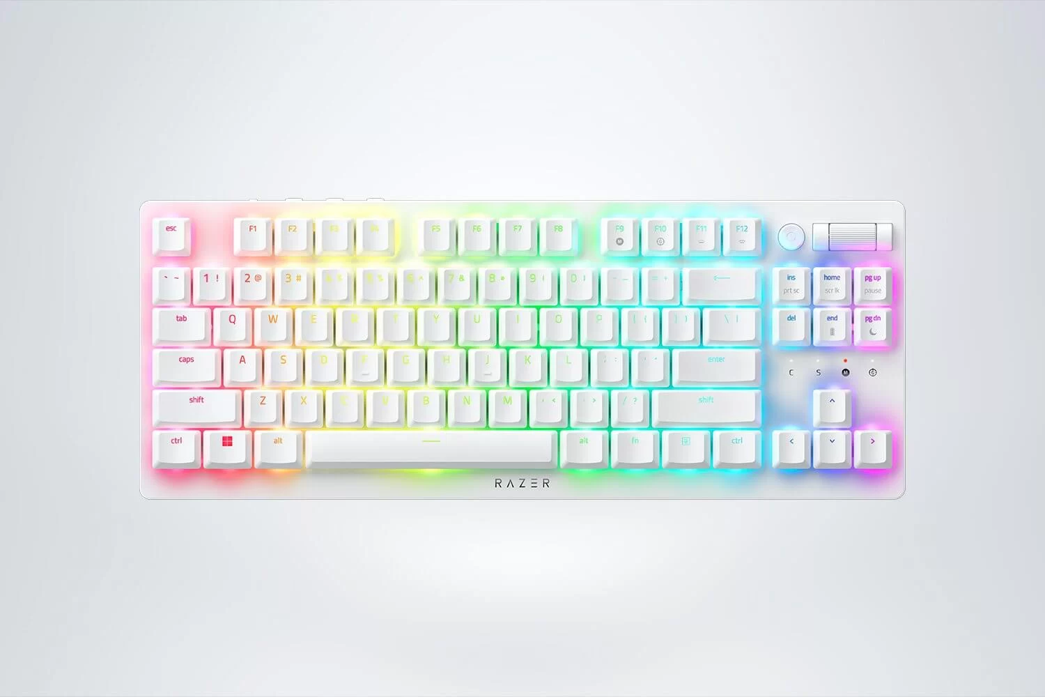 Razer DeathStalker V2 Pro White TKL Wireless Low Profile Optical SPEC 2