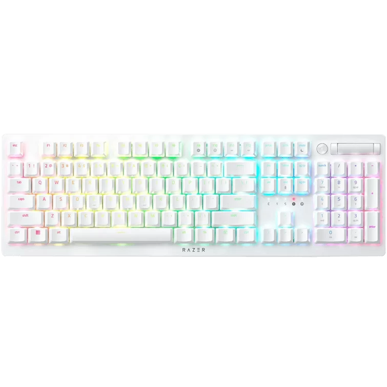Razer DeathStalker V2 Pro White Gaming Mechanical Keyboard 1 Razer DeathStalker V2 Pro White Gaming Mechanical Keyboard